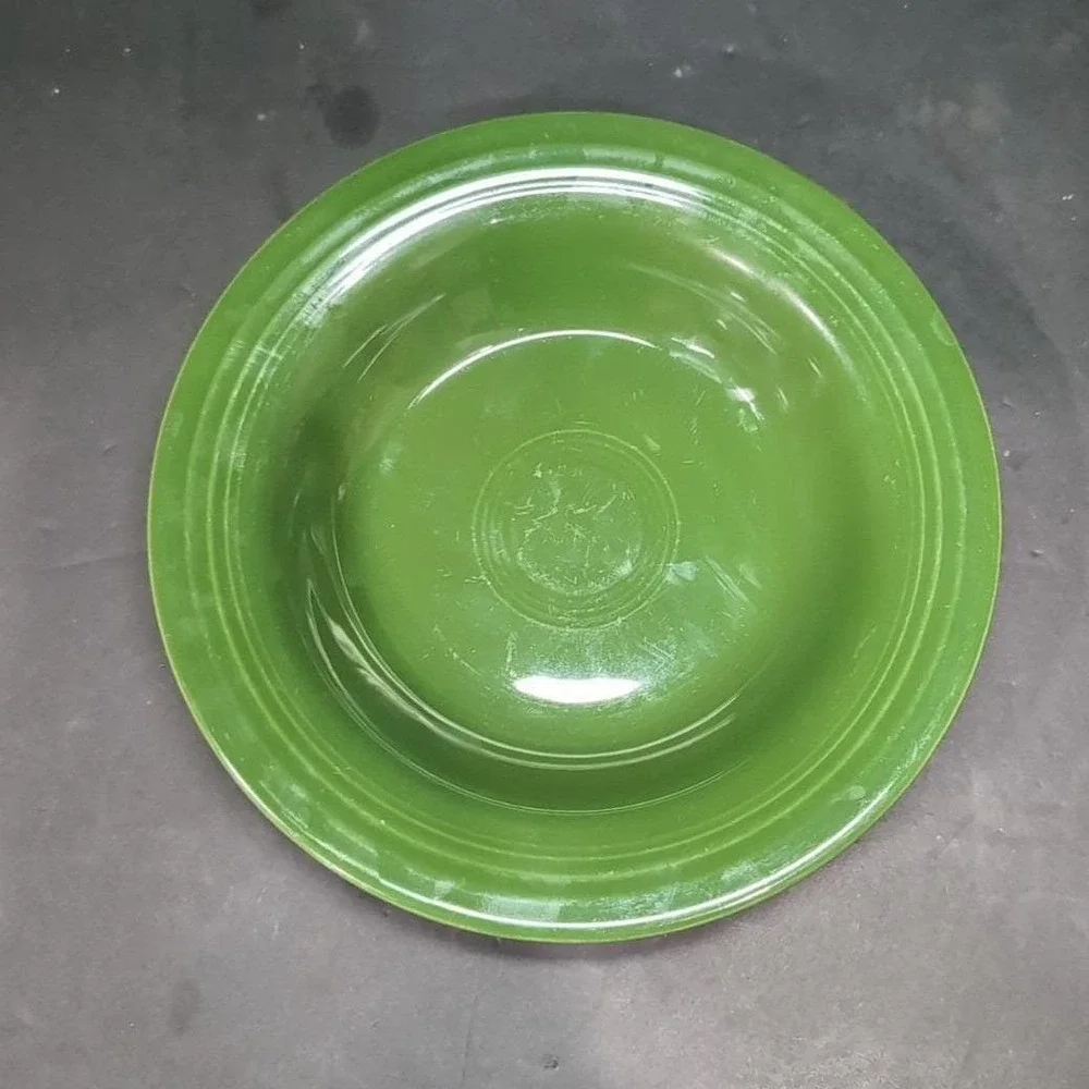 Fiestaware Forest Green Vegetable Salad‎ Bowl, Fiesta Serving Ware, Replacement